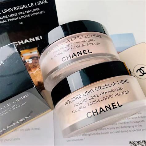 chanel loose powder 10|Chanel loose powder no 12.